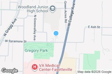Map image of the property - 1750 N Reno Dr