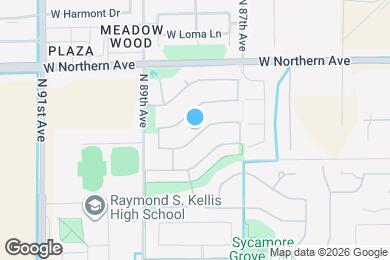 Map image of the property - 8790 W Hayward Ave