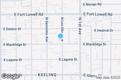 Map image of the property - 3011 N Los Altos Ave