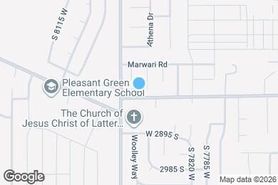 Map image of the property - 7976 W 2820 S