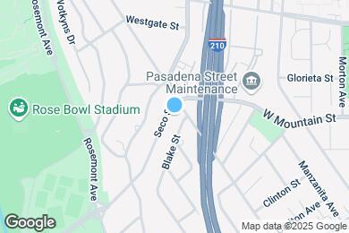 Map image of the property - 1054 Seco St