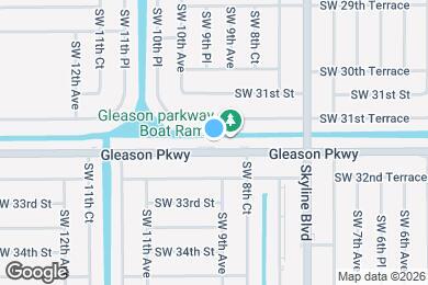 Map image of the property - 1 MONTH FREE: SW Area 2/2 on a Fresh water canal - Water included