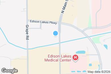 Map image of the property - Furnished Studio-South Bend - Mishawaka - South