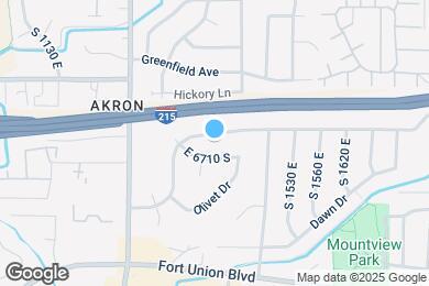 Map image of the property - 1416 E Hollow Dale Dr