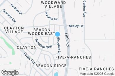 Map image of the property - 13005 Willoughby Ln