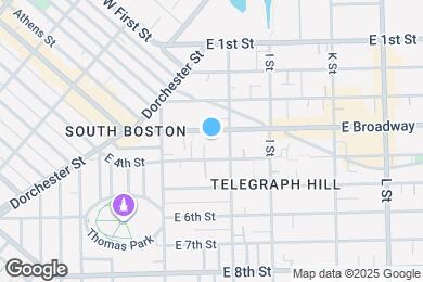 Map image of the property - 541 E Broadway