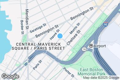 Map image of the property - 223 Paris St