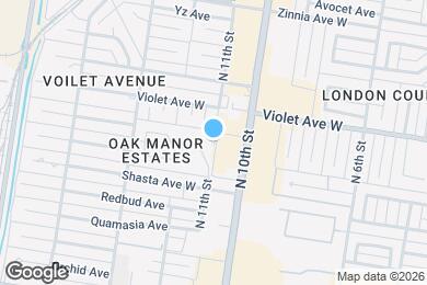 Map image of the property - 4701 N 11th St