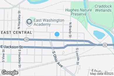 Map image of the property - 1328 E Main St