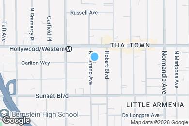 Map image of the property - Welcome to 1616 Serrano Ave