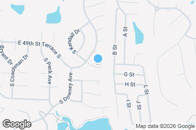 Map image of the property - 17312 E 50th Terrace Ct S