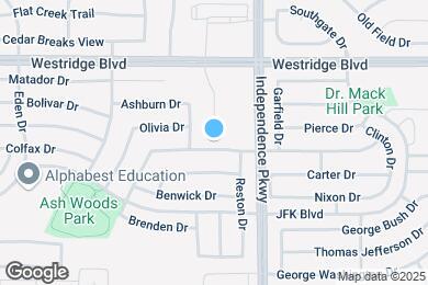 Map image of the property - 10128 Coolidge Dr