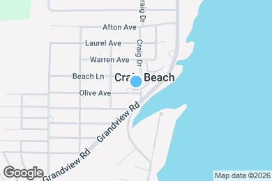 Map image of the property - 1906 Craig Dr