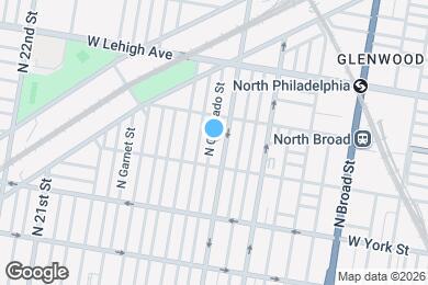 Map image of the property - 2533 N Colorado St