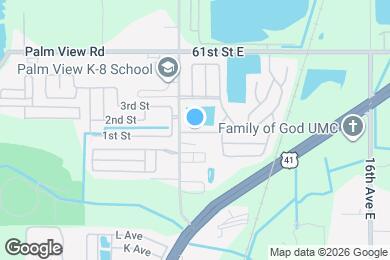 Map image of the property - 705 Hibiscus Ln