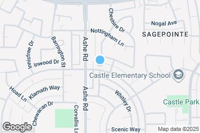 Map image of the property - 2616 N Half Moon Dr