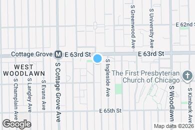 Map image of the property - 6321 S Drexel Ave