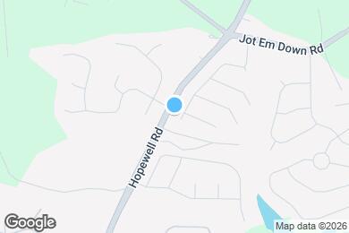 Map image of the property - 4420 Balsam Bark Dr