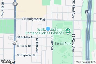 Map image of the property - 4622 SE 87th Ave