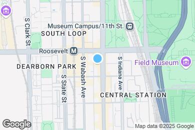 Map image of the property - 1234/1250 S Michigan Ave
