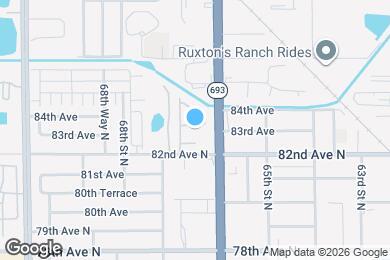 Map image of the property - 6648 83rd Ave N