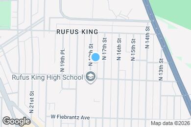 Map image of the property - 4244 N 18th St