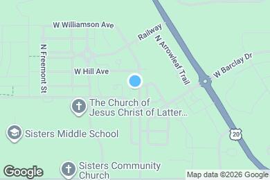 Map image of the property - Ponderosa Heights