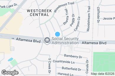Map image of the property - 6431 Bramble Dr