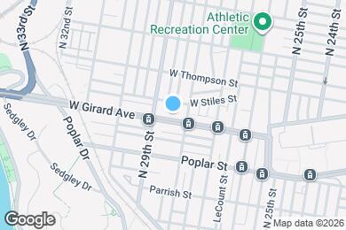 Map image of the property - 2817 W Girard Ave