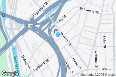 Map image of the property - 360 W Ave 26