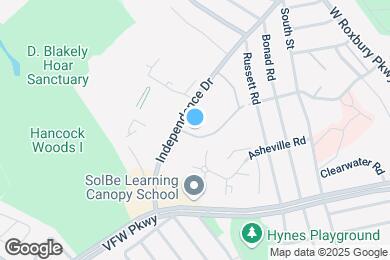 Map image of the property - 105 Thornton Rd