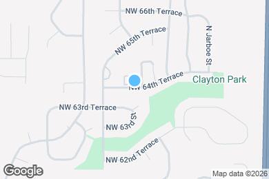 Map image of the property - 1403 NW 64th Terrace