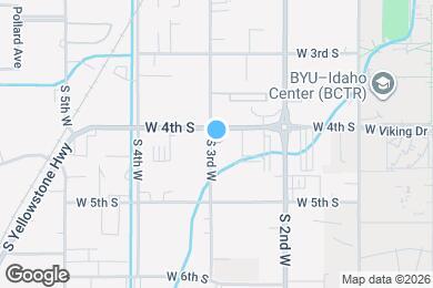 Map image of the property - 431 S 3rd W