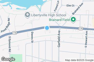 Map image of the property - 553 W Park Ave