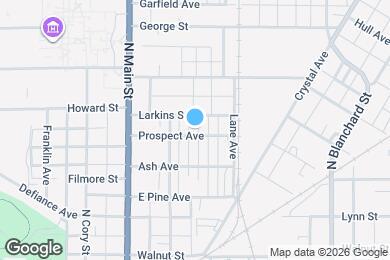 Map image of the property - 222 Prospect Ave