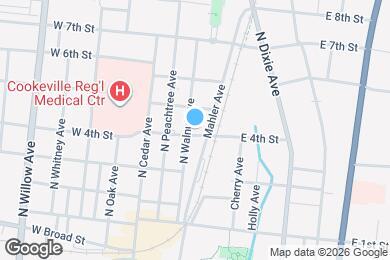 Map image of the property - 51 W 4th St