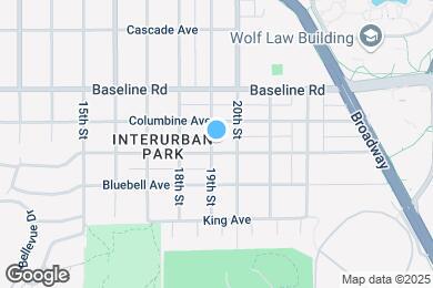 Map image of the property - 1905 Mariposa Ave