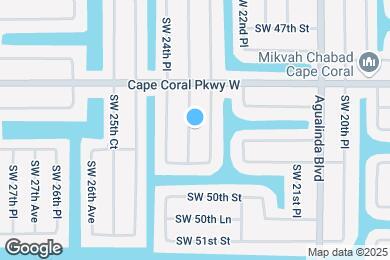 Map image of the property - 4829 SW 24th Ave