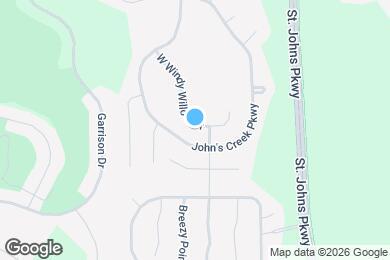 Map image of the property - 1565 W Windy Willow Dr