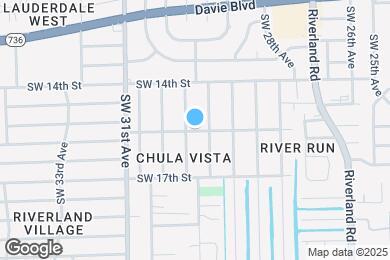 Map image of the property - 2835 SW 16th Terrace