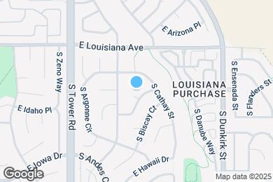 Map image of the property - 1417 S Biscay Way