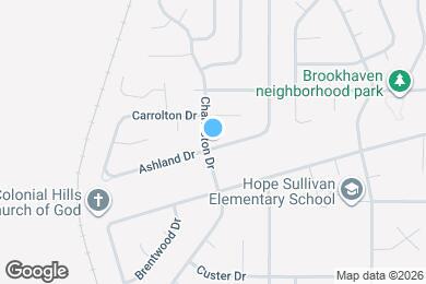 Map image of the property - 2154 Ashland Dr