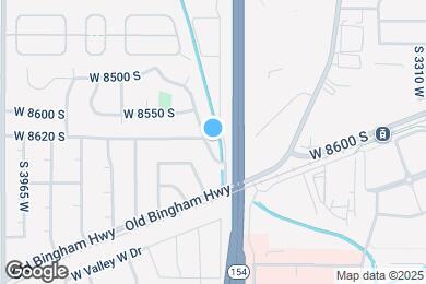 Map image of the property - 8641 S 3640 W