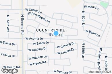 Map image of the property - 15257 W Banff Ln