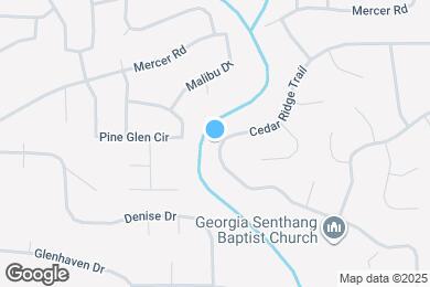 Map image of the property - 4404 Cedar Ridge Trail