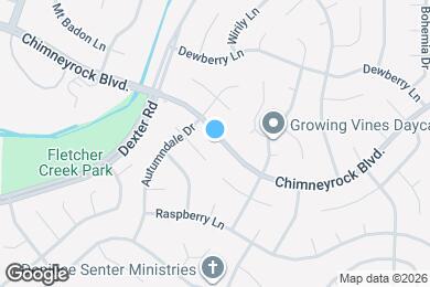 Map image of the property - 8815 Chimneyrock Blvd.