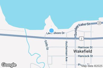 Map image of the property - 114 Lake Shore Dr