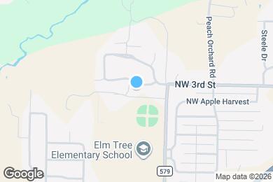 Map image of the property - 3407 NW Edgewood Ave