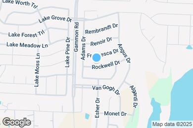Map image of the property - 1313 Rockwell Dr