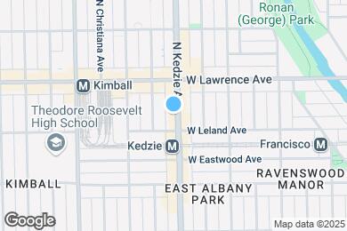 Map image of the property - 4716 N Kedzie Ave